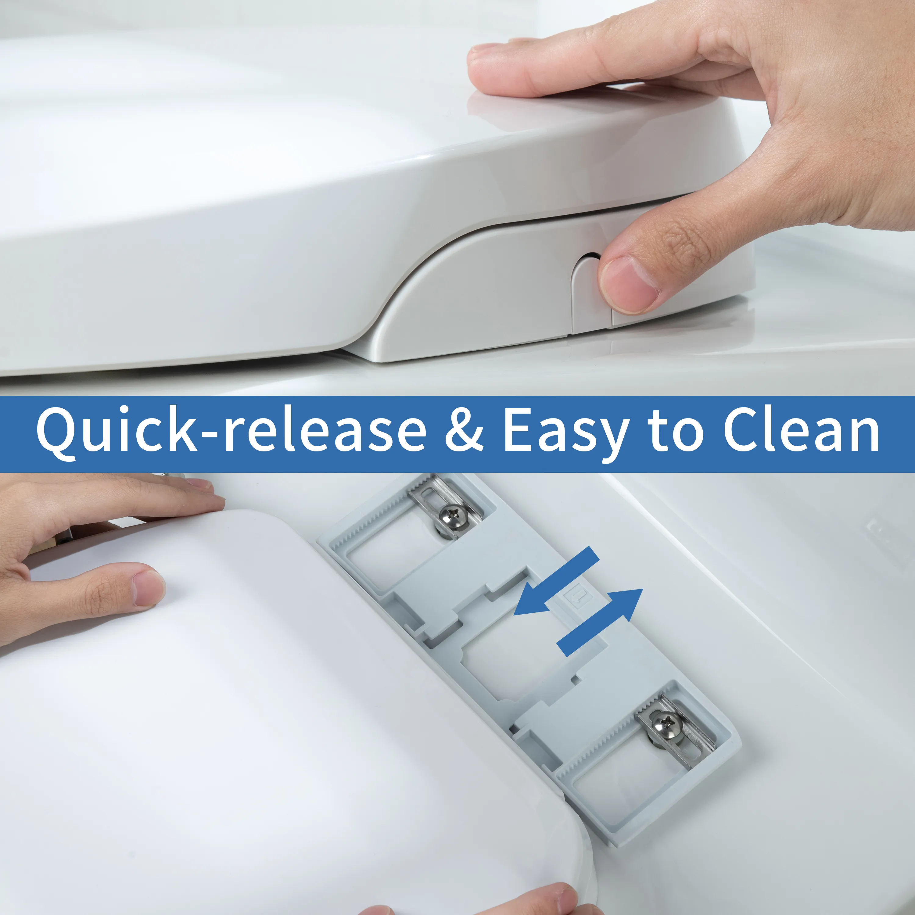 CASTA DIVA CD-BT04 – Non-Electric Bidet Toilet Combo with Rear Wash, 12'' Rough-in - Image 6