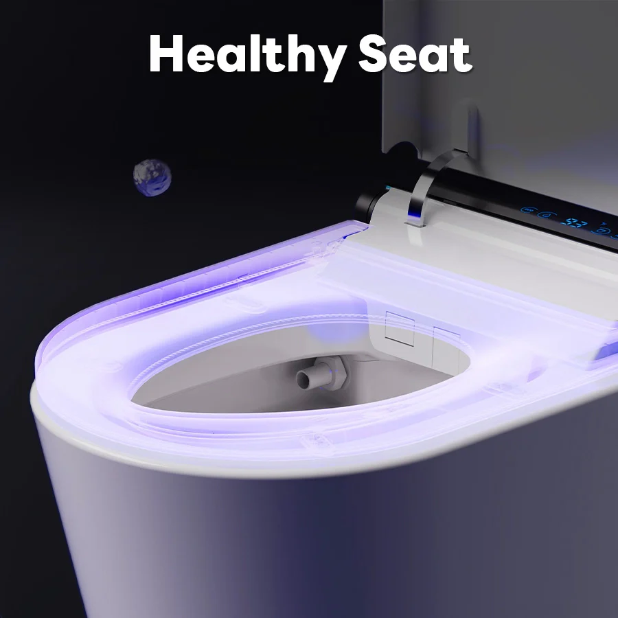 CASTA DIVA CD-U010MAX – ADA-Compliant Luxury Smart Toilet with Adaptive Heated Seat, UV-Sterilized Water & Electrolytic Self-Cleaning - Image 13