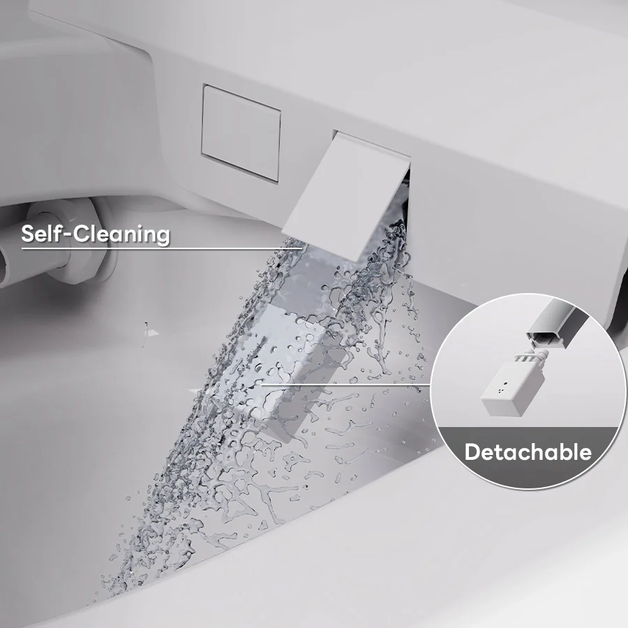 CASTA DIVA CD-U010MAX – ADA-Compliant Luxury Smart Toilet with Adaptive Heated Seat, UV-Sterilized Water & Electrolytic Self-Cleaning - Image 8