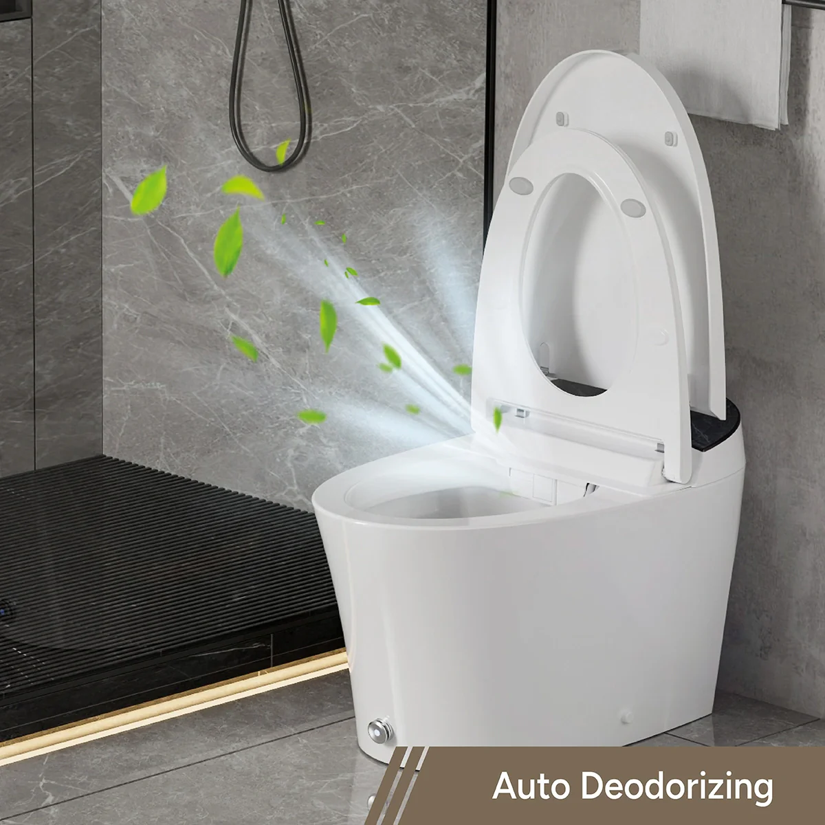 CASTA DIVA CD-Y010 – Smart Toilet with Heated Seat, Auto Flush & Foot Sensor - Image 10