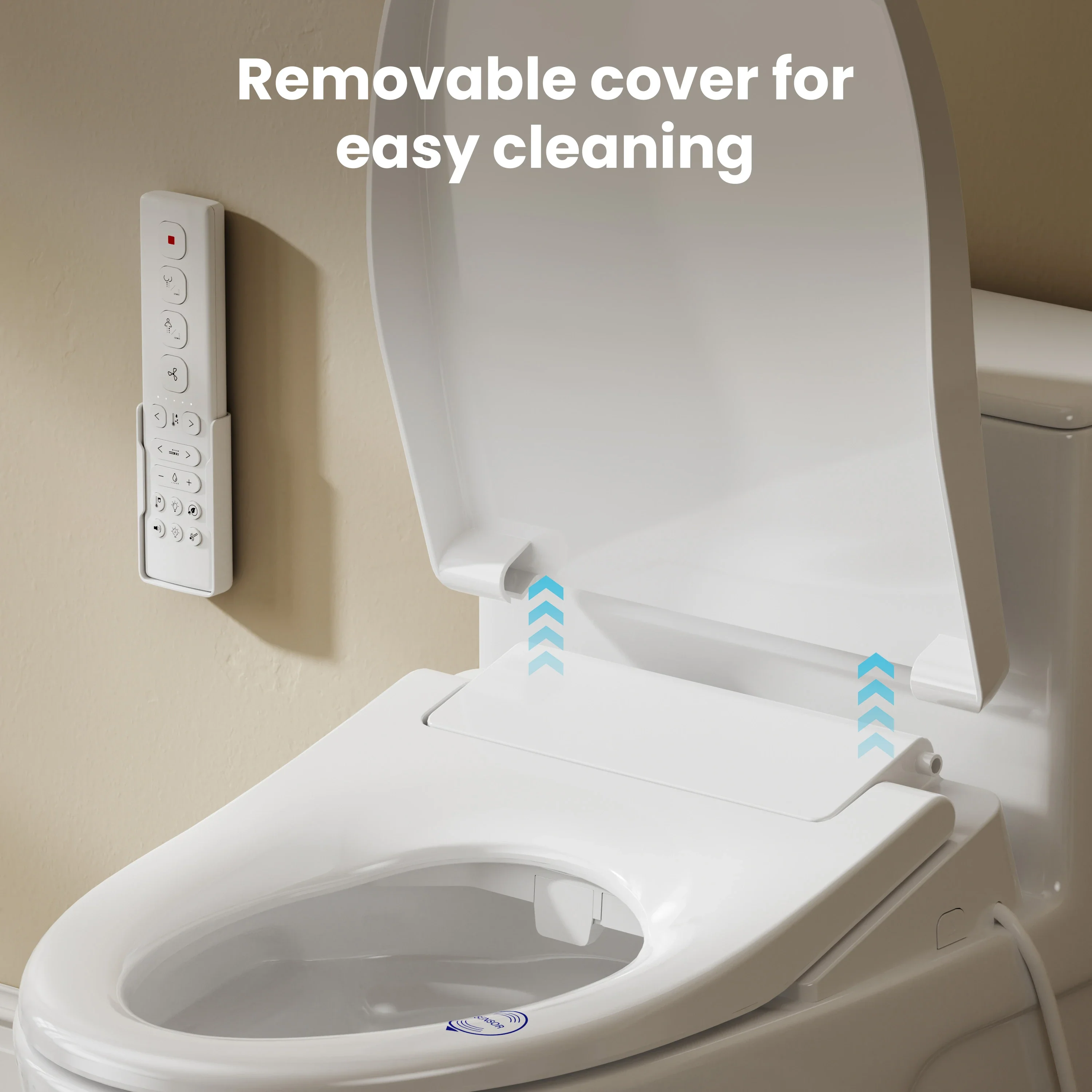 CASTA DIVA CD-Y020 – Electric Bidet Toilet with Heated Seat, Warm Water Wash & Warm Air Dryer - Image 11