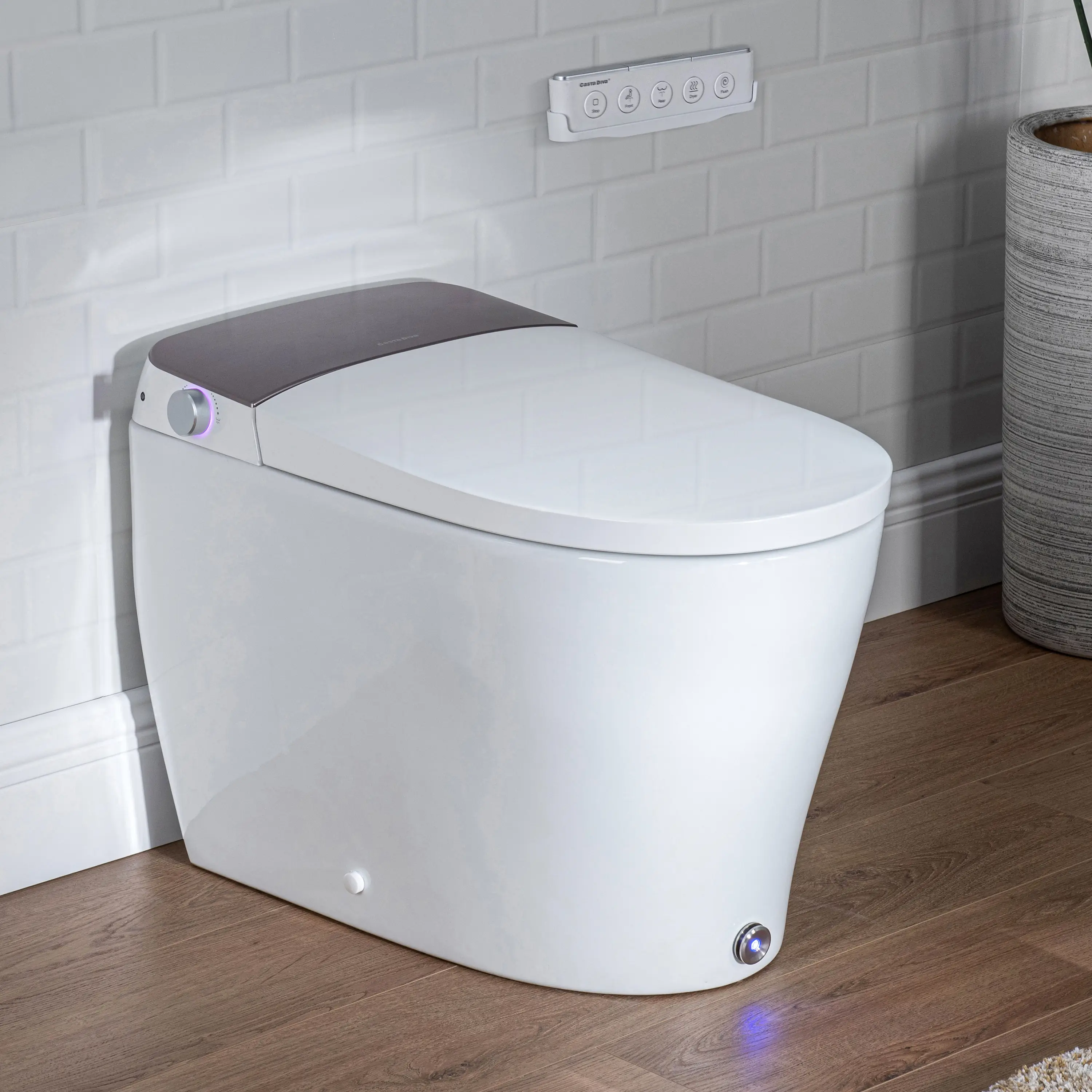 CASTA DIVA CD-Y080 – Smart Toilet with Auto Open/Close, Auto Flush, Heated Seat