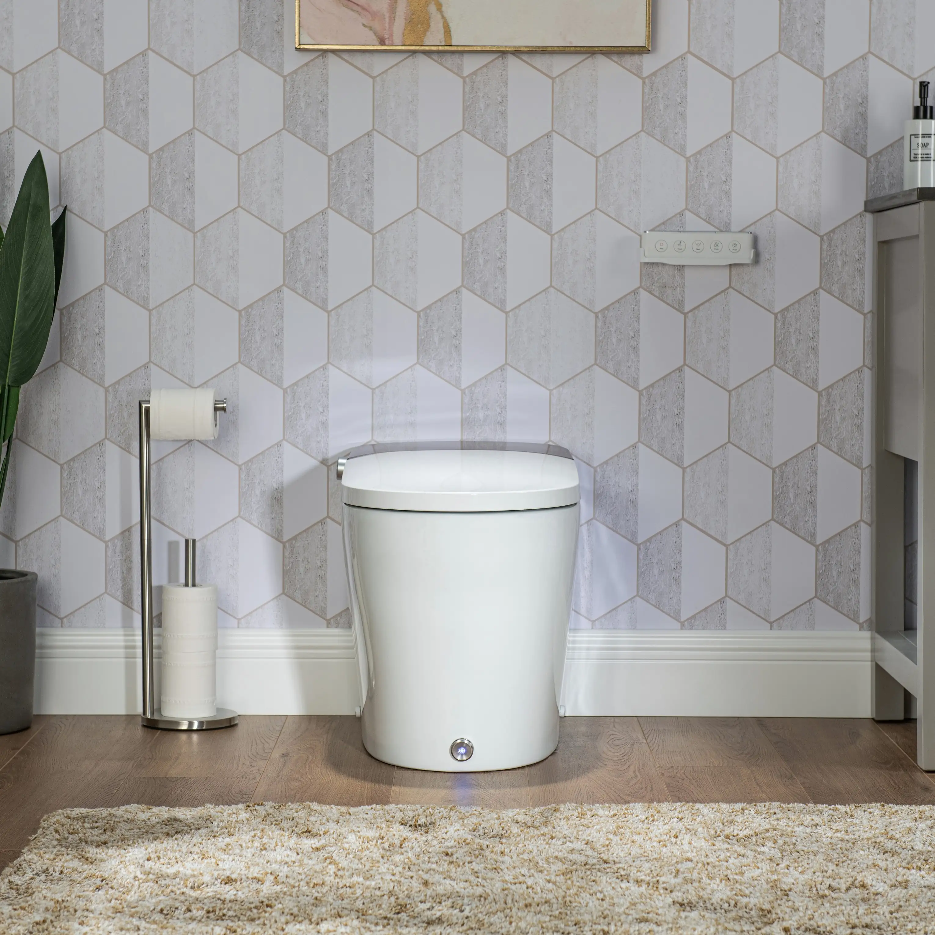CASTA DIVA CD-Y080 – Smart Toilet with Auto Open/Close, Auto Flush, Heated Seat - Image 2