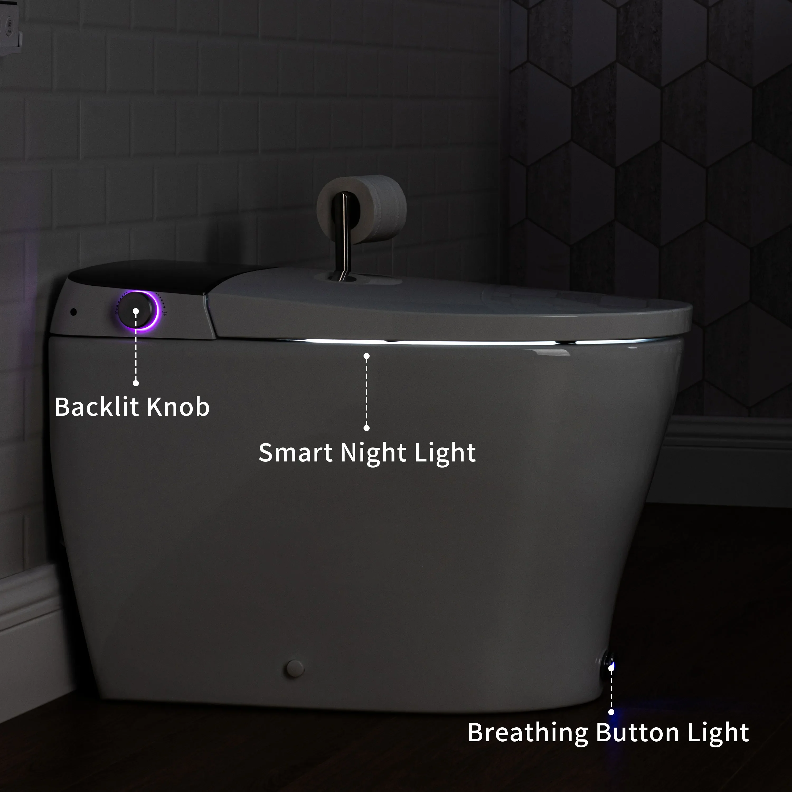 CASTA DIVA CD-Y080 – Smart Toilet with Auto Open/Close, Auto Flush, Heated Seat - Image 7